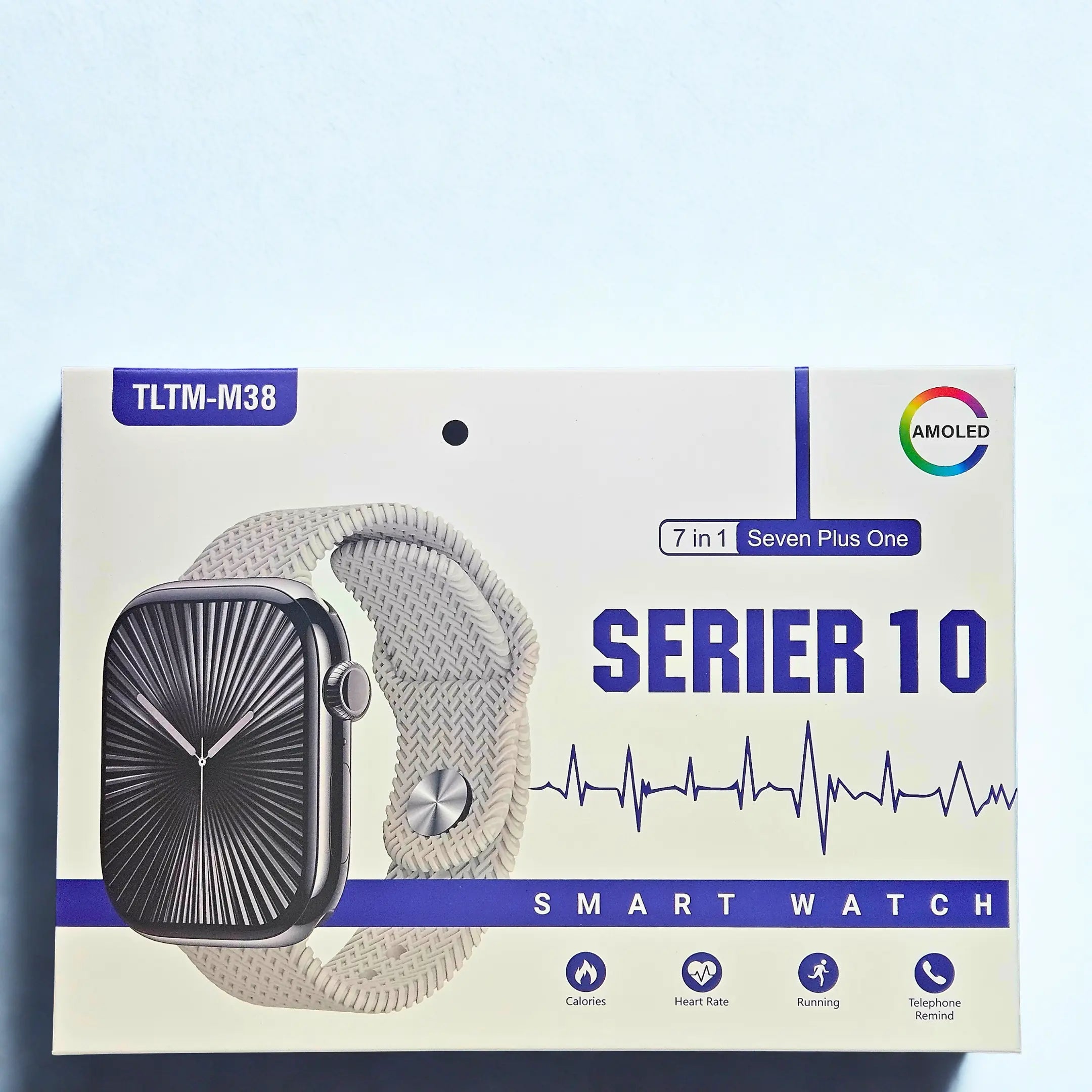 M38-Series 10 Smart Watch | 7 in 1